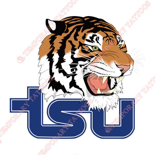 Tennessee State Tigers Customize Temporary Tattoos Stickers NO.6454